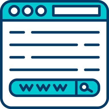 tarayıcı web sayfası internet simgesi