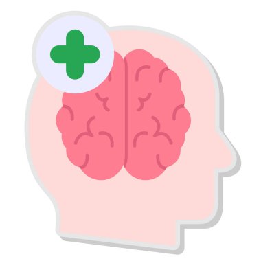 İnsan beyin organı ikonu. Beyaz arkaplanda izole edilmiş web tasarımı için beyin insan beyin vektör simgesi izometriği