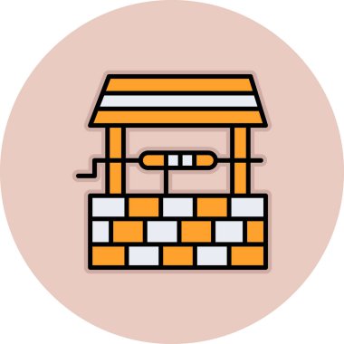 Ev. Web simgesi basit illüstrasyon