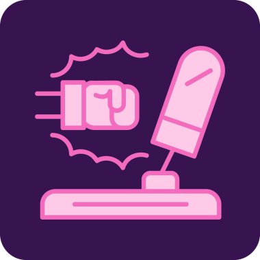 Dikiş makinesi. Basit resimleme