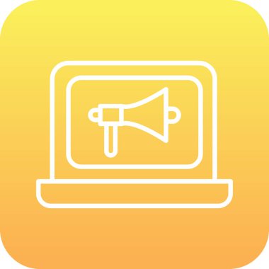 hoparlör vektör illüstrasyonu