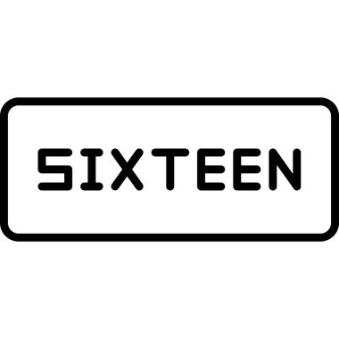 6 numara logo simgesi tasarımı