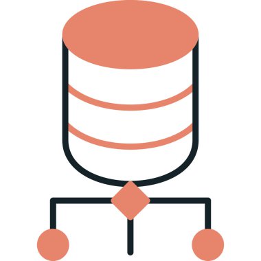 Ağ simgesi. Radyo simgesinin basit bir gösterimi