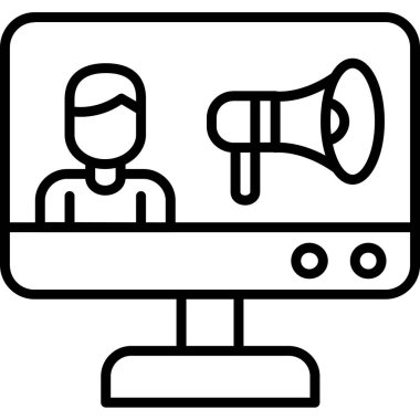 reklam reklam pazarlama simgesi