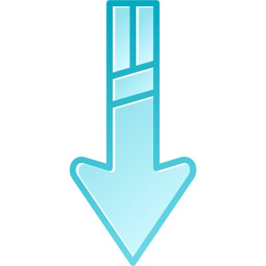 ok yönü simgesi doldurulmuş özet biçimi