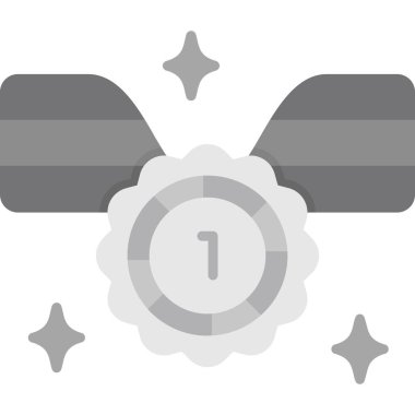 Bir yıldızın modern tasarımının vektör çizimi