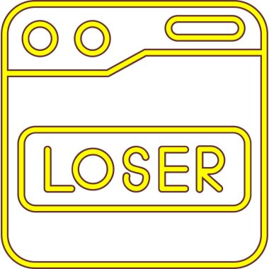 Üzücü işaretli bir mektubun karikatür çizimi..