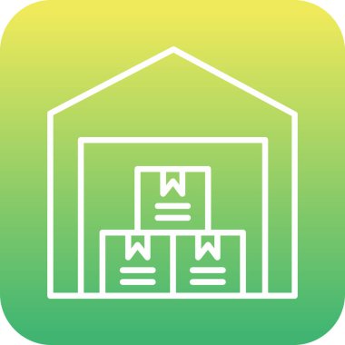 Modern simgenin vektör illüstrasyonu