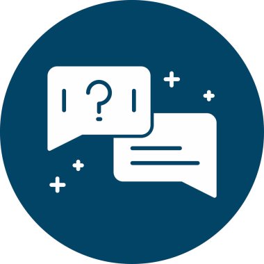 soru işareti simgesi, vektör illüstrasyonu