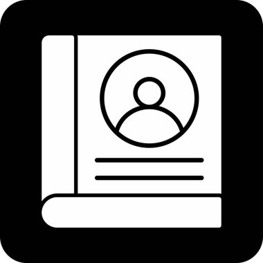 Bir resim simgesinin vektör illüstrasyonu