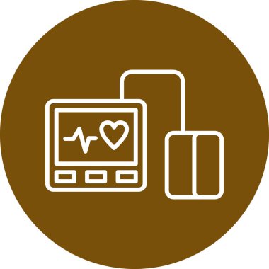 Modern bir simgenin vektör illüstrasyonu