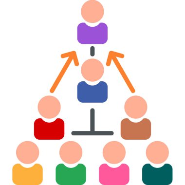 insanlar grup simgesi, vektör illüstrasyonu