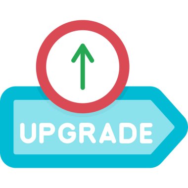 vektör çizgisi renk simgesini yükselt