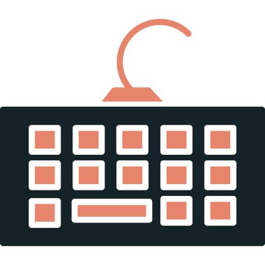 Modern b 'nin vektör illüstrasyonu eksik simgesi