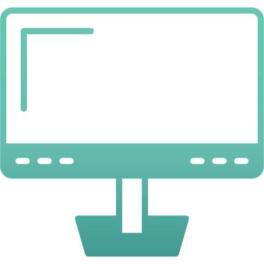 Bilgisayar monitörü. Basit tasarım