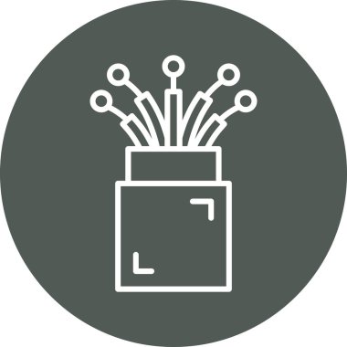 Modern b 'nin vektör gösterimi işlemci simgesinden yoksun