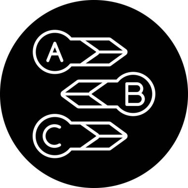 seo modern simgesinin vektör illüstrasyonu