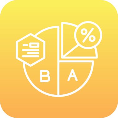 Modern b 'nin vektör illüstrasyonu eksik simgesi