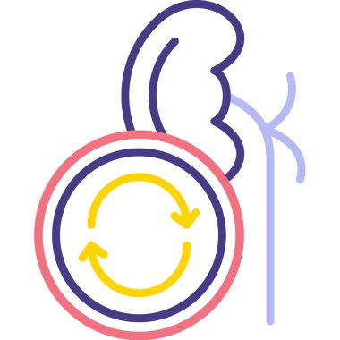 enerji kutsal kişilerin resmi, vektör çizim