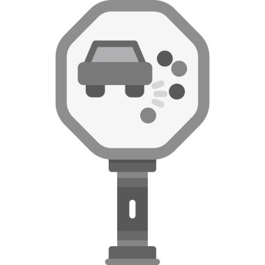 Araba tamir servisi vektör simgesi