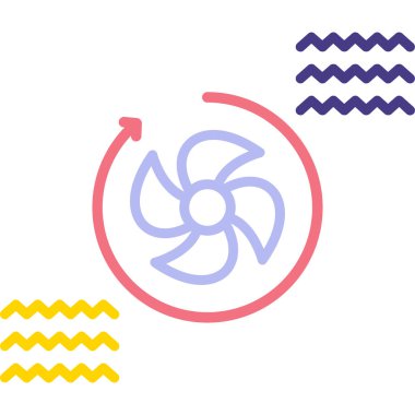 Çiçeğin vektör simgesi tasarımı