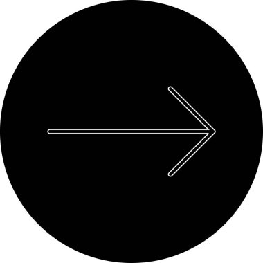 Ok. Web simgesi vektör illüstrasyonu