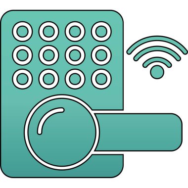 Wi-Fi kontrol vektör çizimi