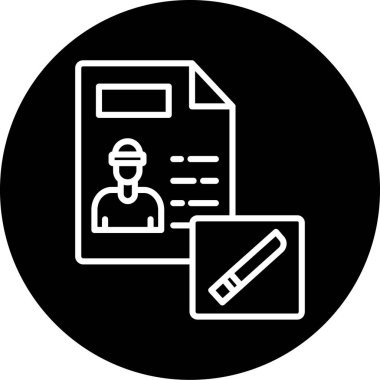 Dosya Vektörü Kabartma Simgesi Tasarımı