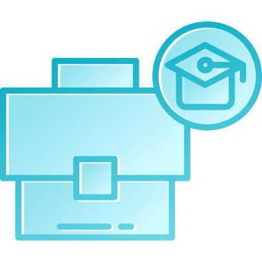 çevrimiçi eğitim ikonu vektör illüstrasyonu