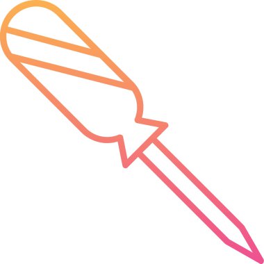 Bıçak. Web simgesi basit illüstrasyon