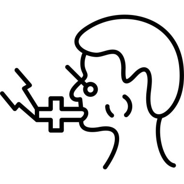 erkek burun simgesi, özet biçimi