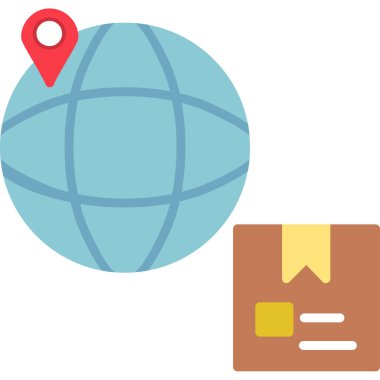 iş ve finans ikonu vektör illüstrasyonu