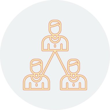 İş ve finans simgesinin vektör illüstrasyonu