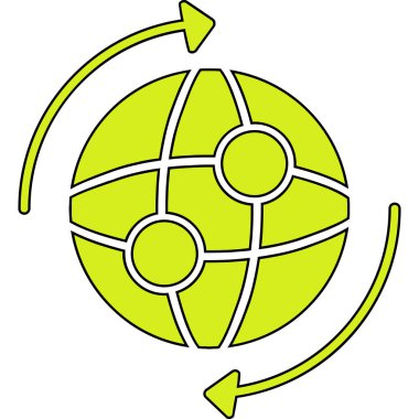 toprak simgesi, vektör illüstrasyonu