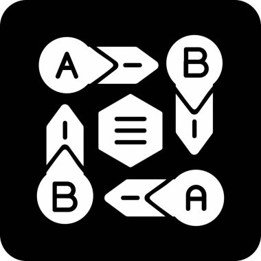 b & b & c vektör simgesi