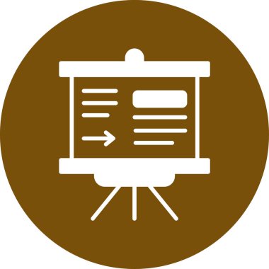 Modern bir simgenin vektör illüstrasyonu