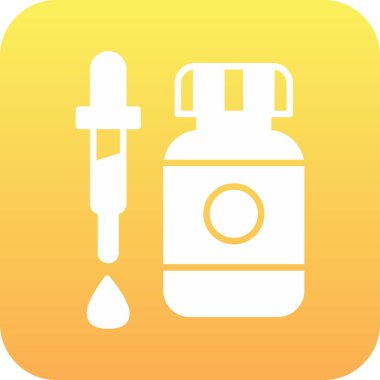 Sıvı sabun simgesiyle dijital şişe