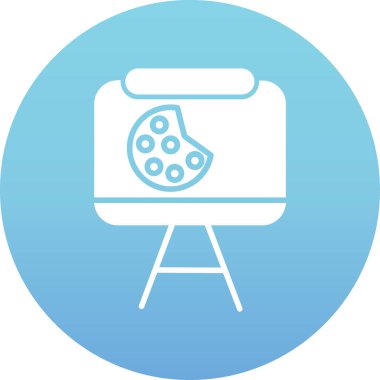 Gıda simgesinin vektör illüstrasyonu