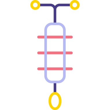 DNA simgesinin vektör illüstrasyonu
