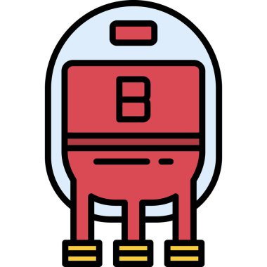 tren simgesi vektör illüstrasyonu