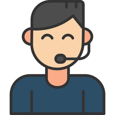 Mikrofonlu Avatar Adam