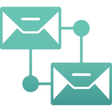 Modern simgenin vektör illüstrasyonu