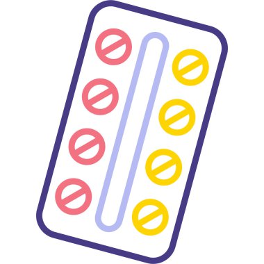 pil vektör illüstrasyonu