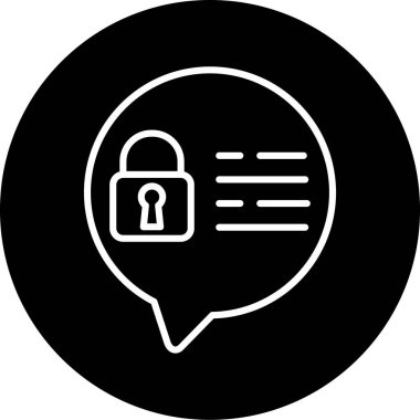 kilit simgesi, vektör illüstrasyonu