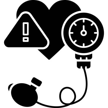 Kalp atışı vektörlü kalp atışı simgesi