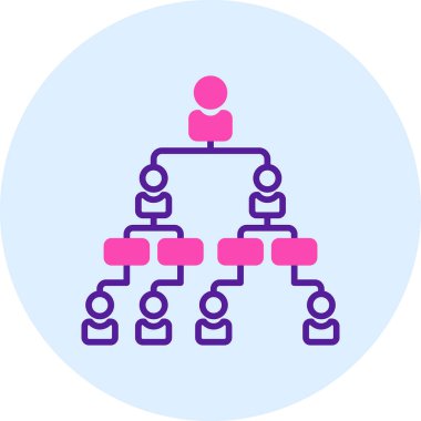 İnsan simgesinin vektör illüstrasyonu