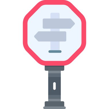 Trafik ışığı web simgesi vektör illüstrasyonu