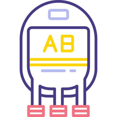 tren. Web simgesi basit illüstrasyon