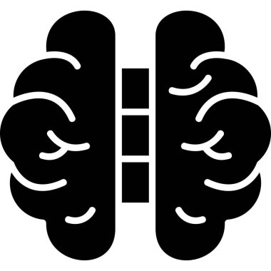 İki tekerli beyin, çizim, beyaz arka planda vektör.