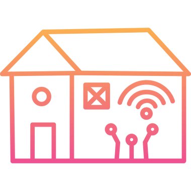 ev simgesi modern vektör illüstrasyonu